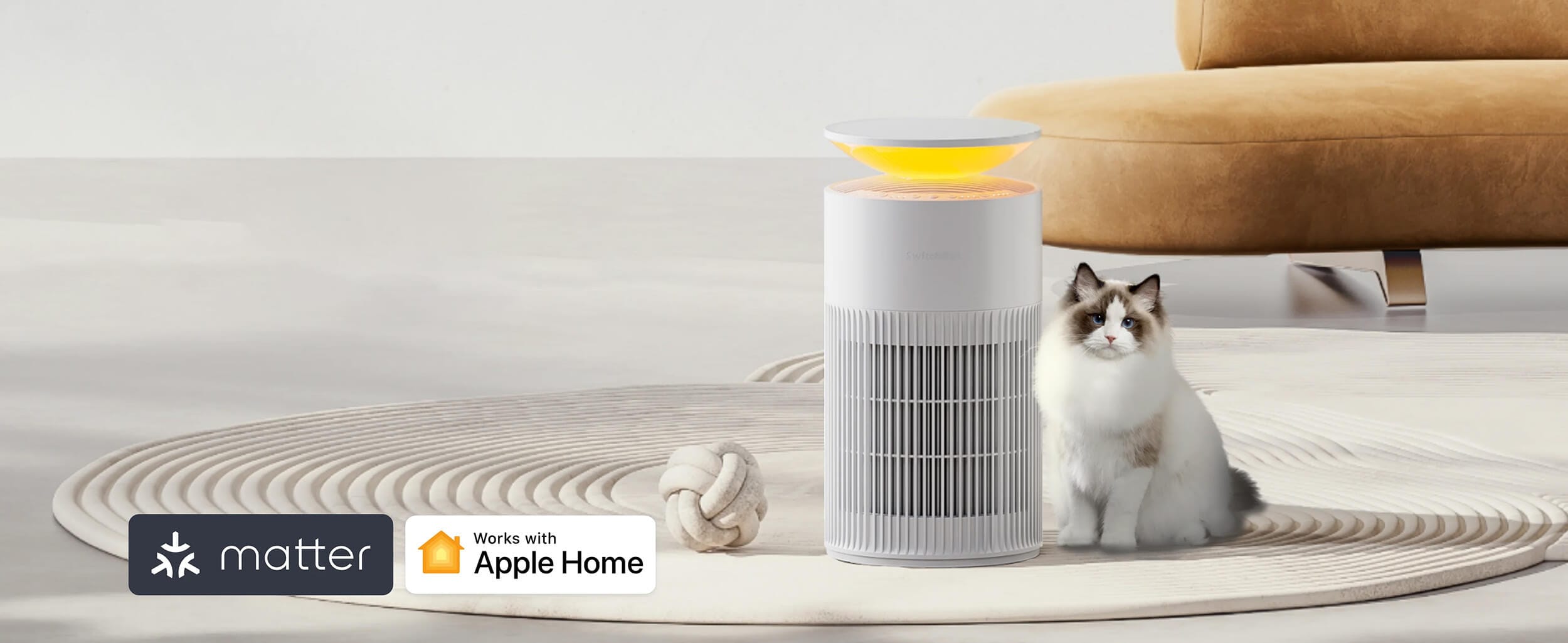 SwitchBot Air Purifier Procistuvac na Vozduh vo Soba so Milenici