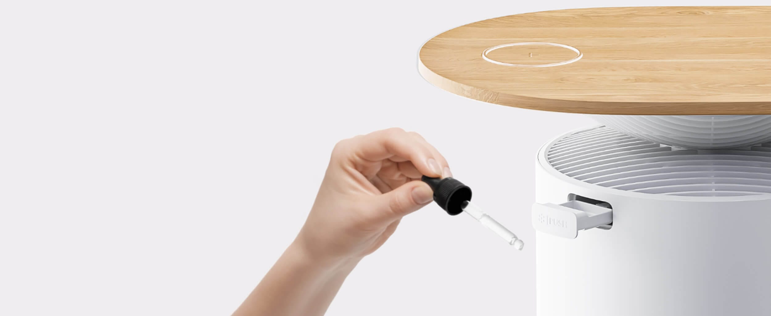 SwitchBot Air Purifier Table procistuvac so aroma difuzer