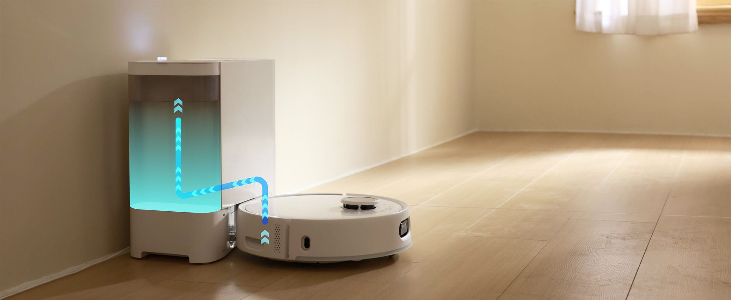 SwitchBot Evaporative Humidifer Navlaznuvac na Vozduh polnenje so robot pravosmukalka