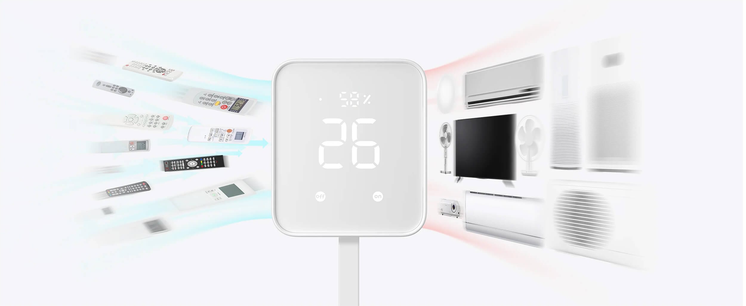 SwitchBot Hub 2 So Termometar Kontrola na IR uredi