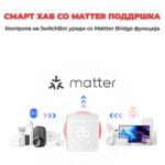SwitchBot Hub 2 with Matter Support Pameten Hab so Matter, Bluetooth i Infrared