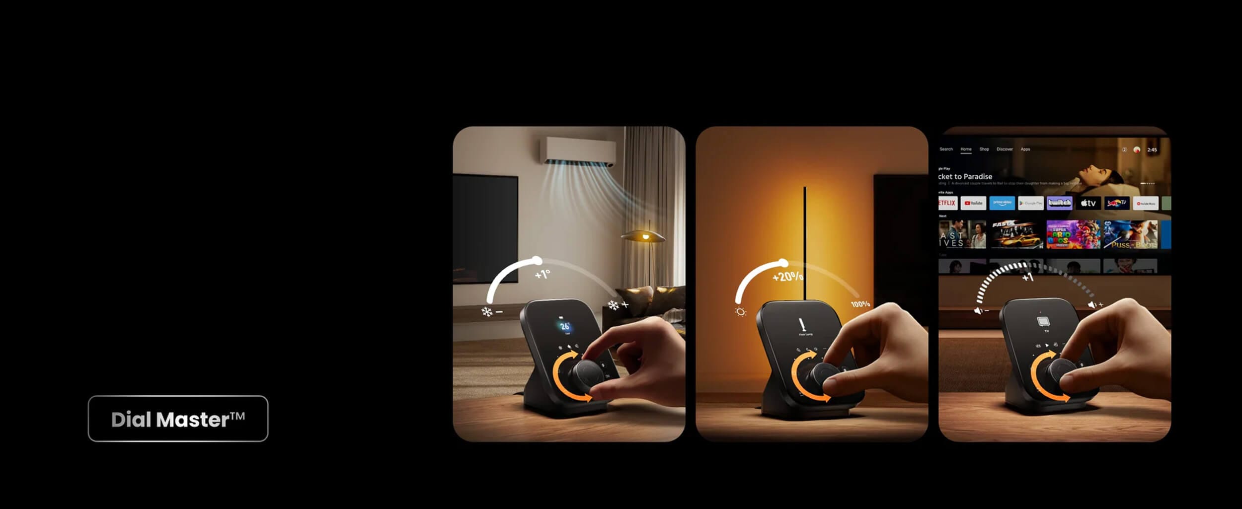SwitchBot Hub 3 Matter Hub Smart Integracija so Dial Master Kopce