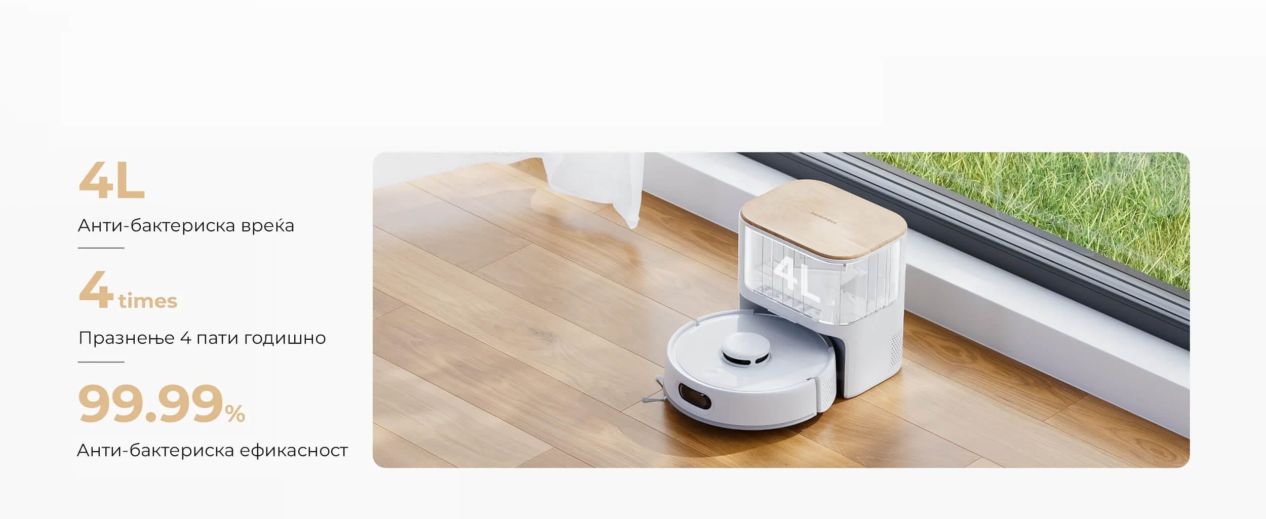 SwitchBot K11+ Mini so Antibakteriska Vrekja