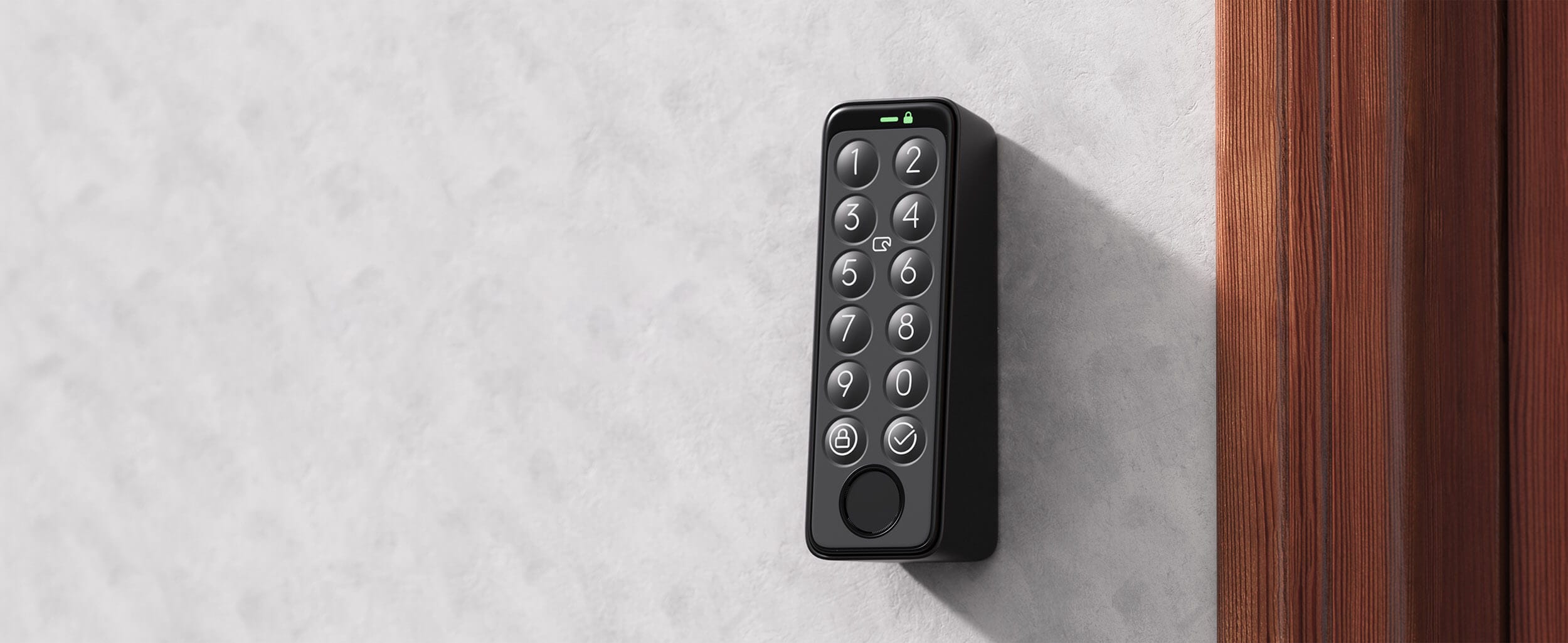 SwitchBot Keypad Touch Biometriska Tastatura Instalirana na Vlez