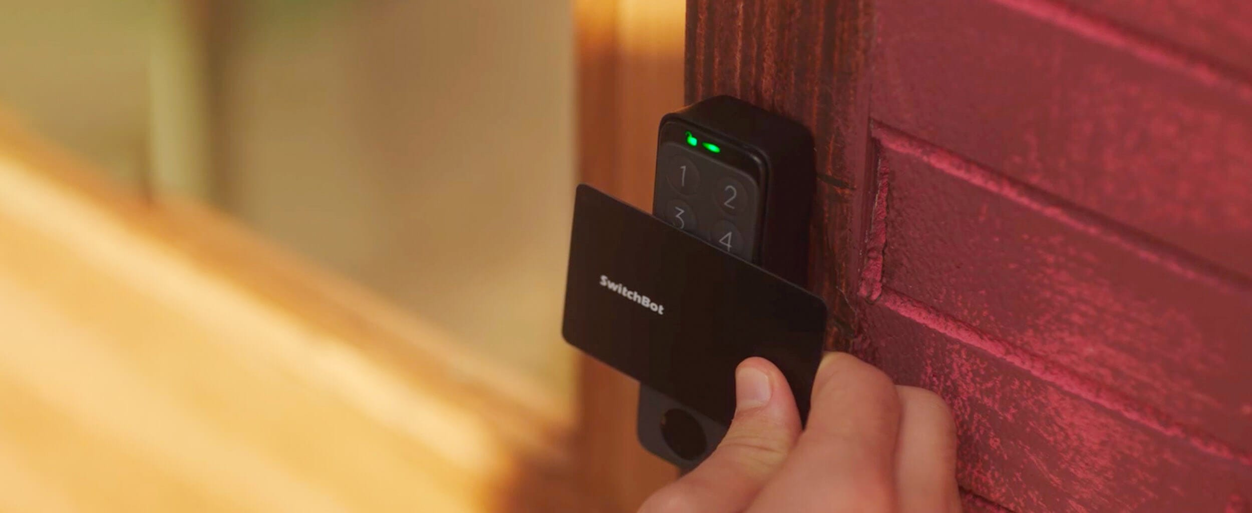 SwitchBot Keypad Touch Biometriska Tastatura so NFC