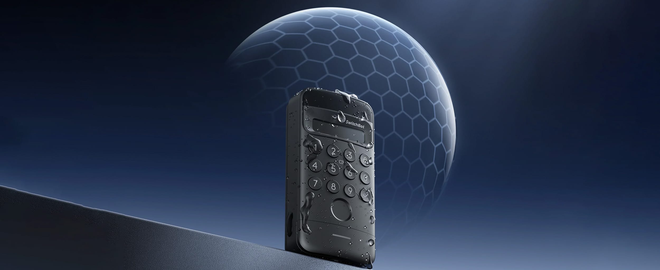 SwitchBot Keypad Vision Biometriska Tastatura so IP65 rating