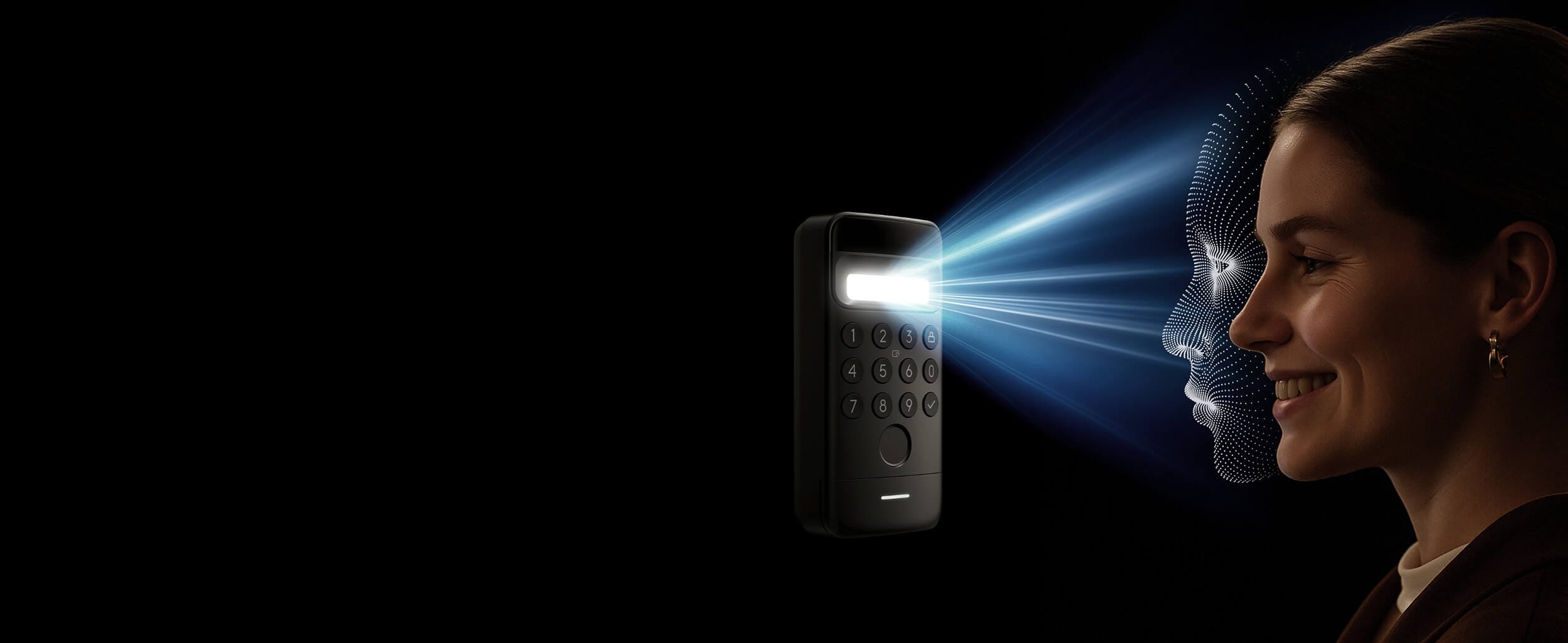SwitchBot Keypad Vision Biometriska Tastatura so skener za lice