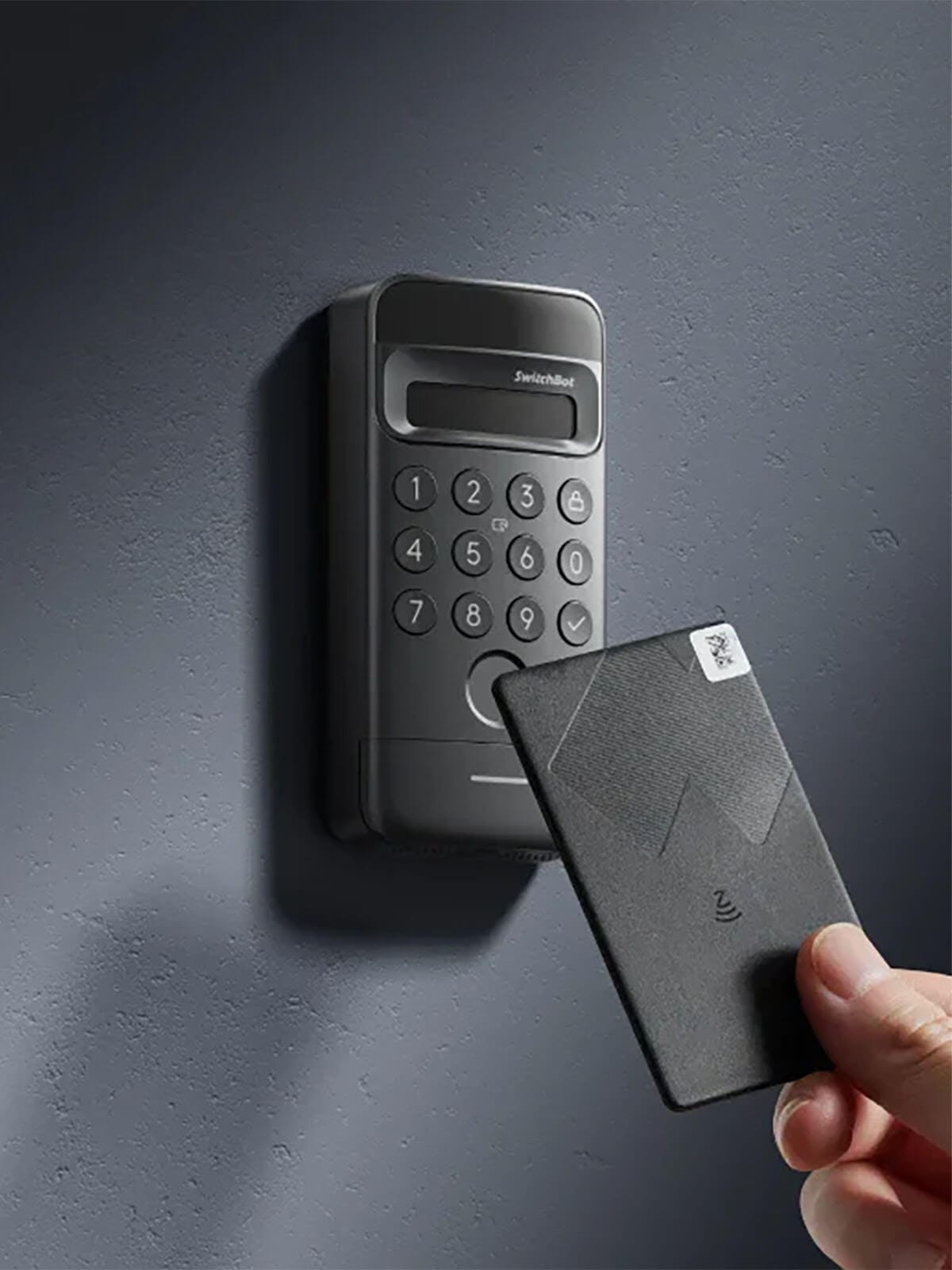 SwitchBot Keypad Vision Biometriska Tastatura so NFC citac