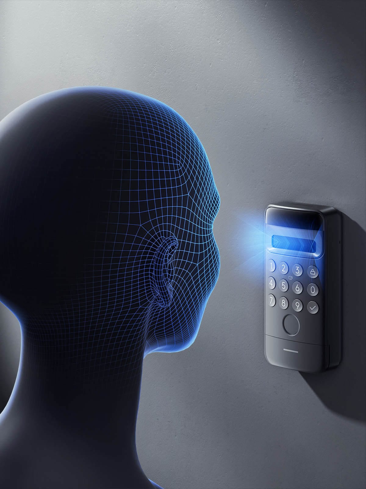 SwitchBot Keypad Vision Biometriska Tastatura so skener za lice