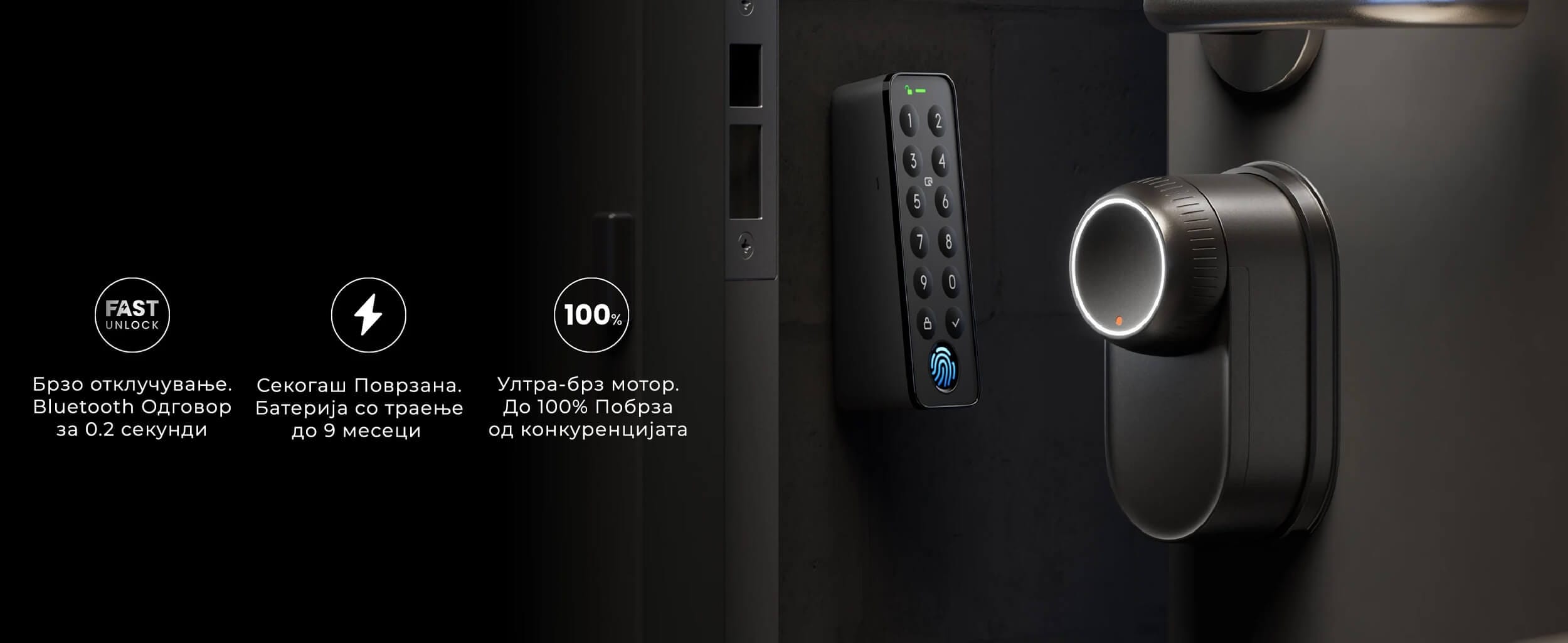 SwitchBot Lock Ultra Ultra Brza Smart Brava