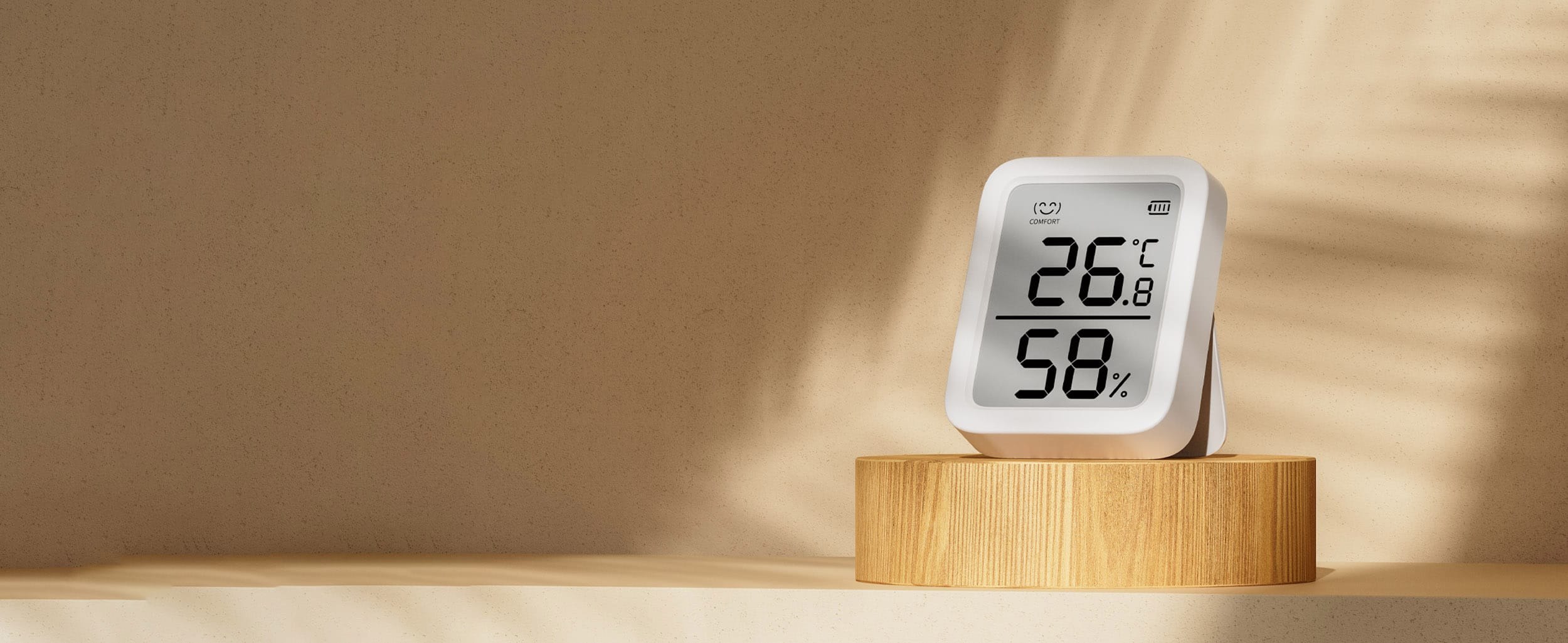 SwitchBot Meter Plus Senzor za Temperatura i Vlaga so Displej