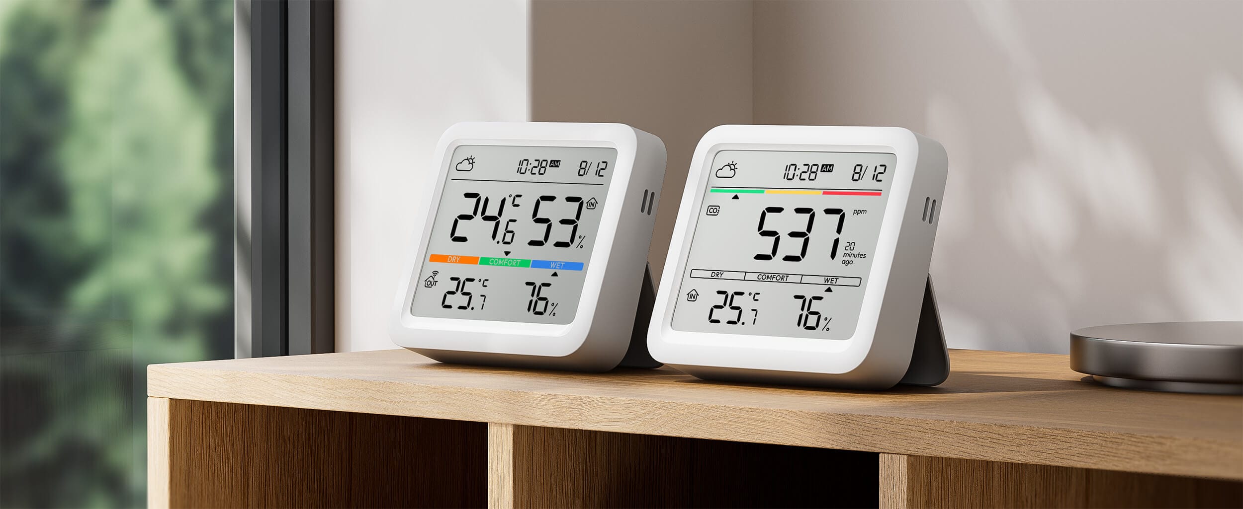 SwitchBot Meter Pro CO2 Senzor za Kvalitet na Vozduh Na Polica
