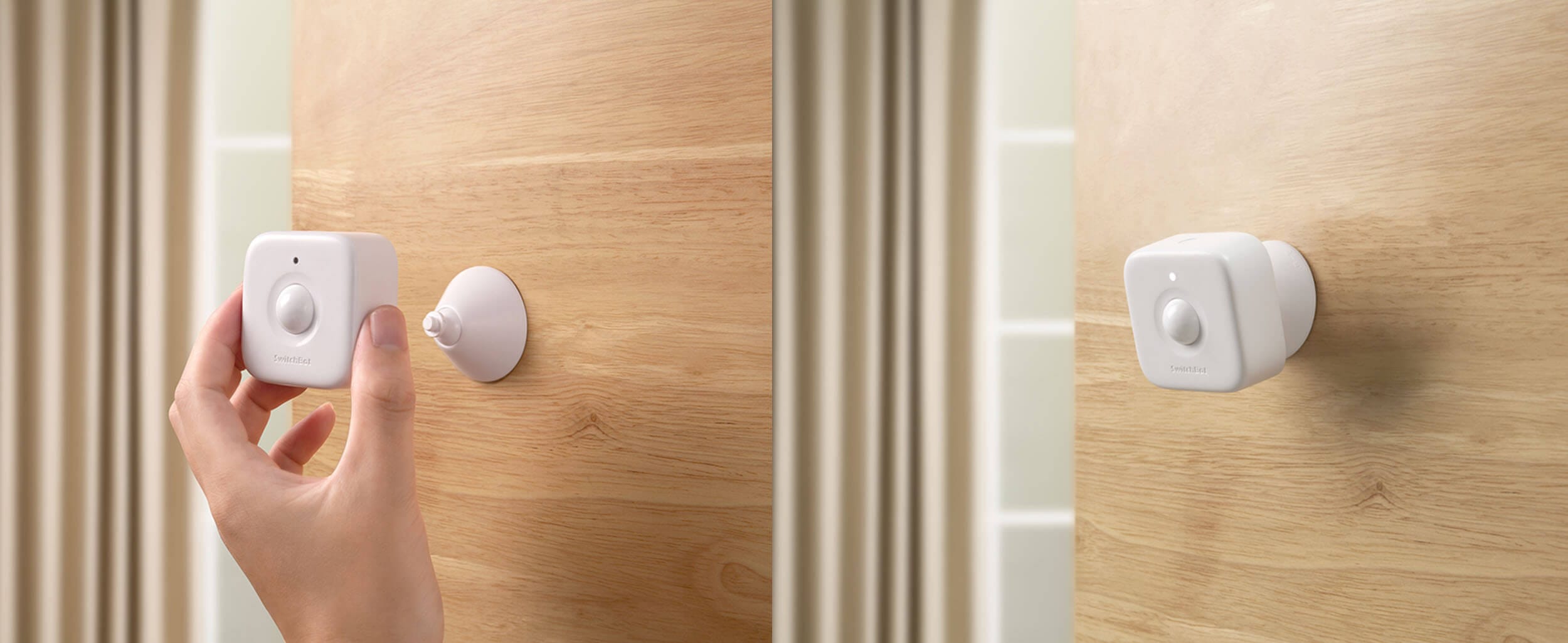 SwitchBot Motion Sensor Detektor za Dvizenje Lesen za instaliranje