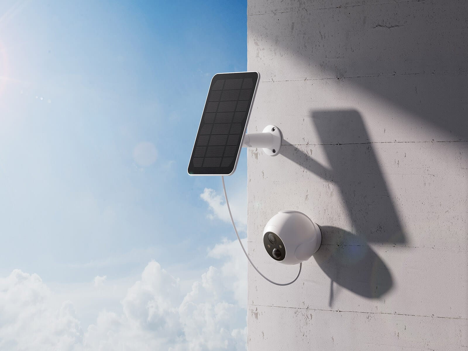 SwitchBot Outdoor Spotlight Camera 2K Nadvoresna Galerija