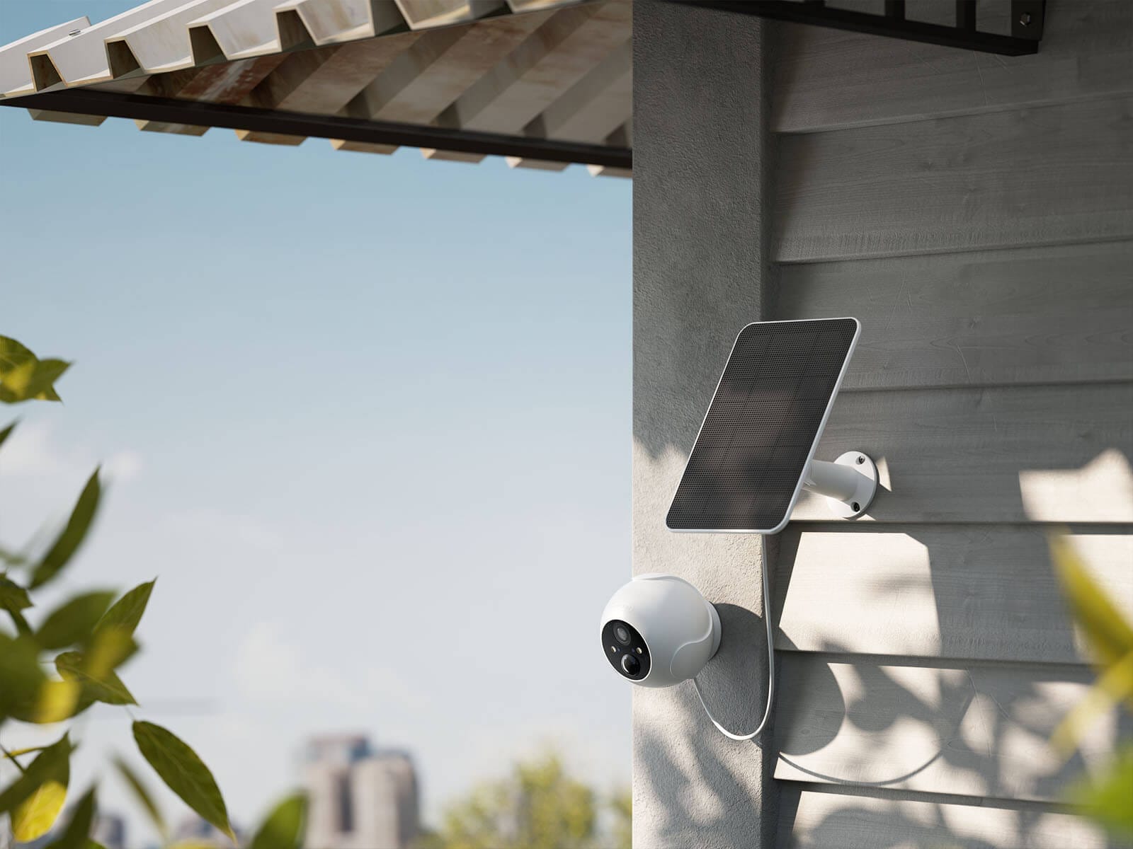 SwitchBot Outdoor Spotlight Camera 2K Nadvoresna Galerija