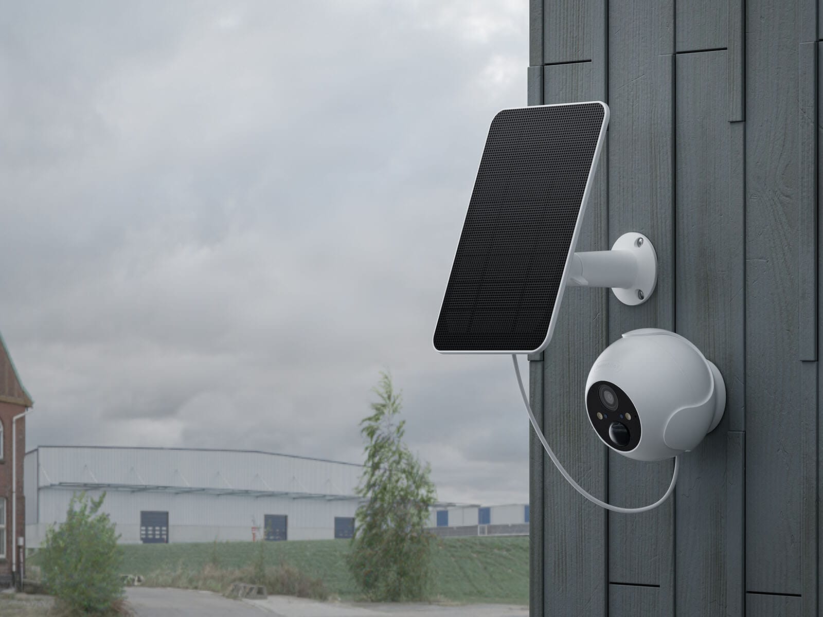 SwitchBot Outdoor Spotlight Camera 2K Nadvoresna Galerija