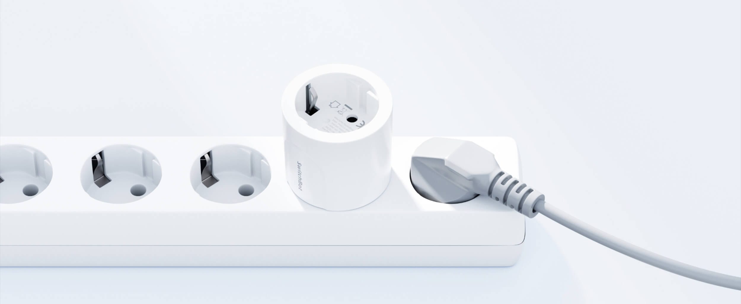 SwitchBot Plug Mini Matter EU Smart Steker Mal i Kompakten