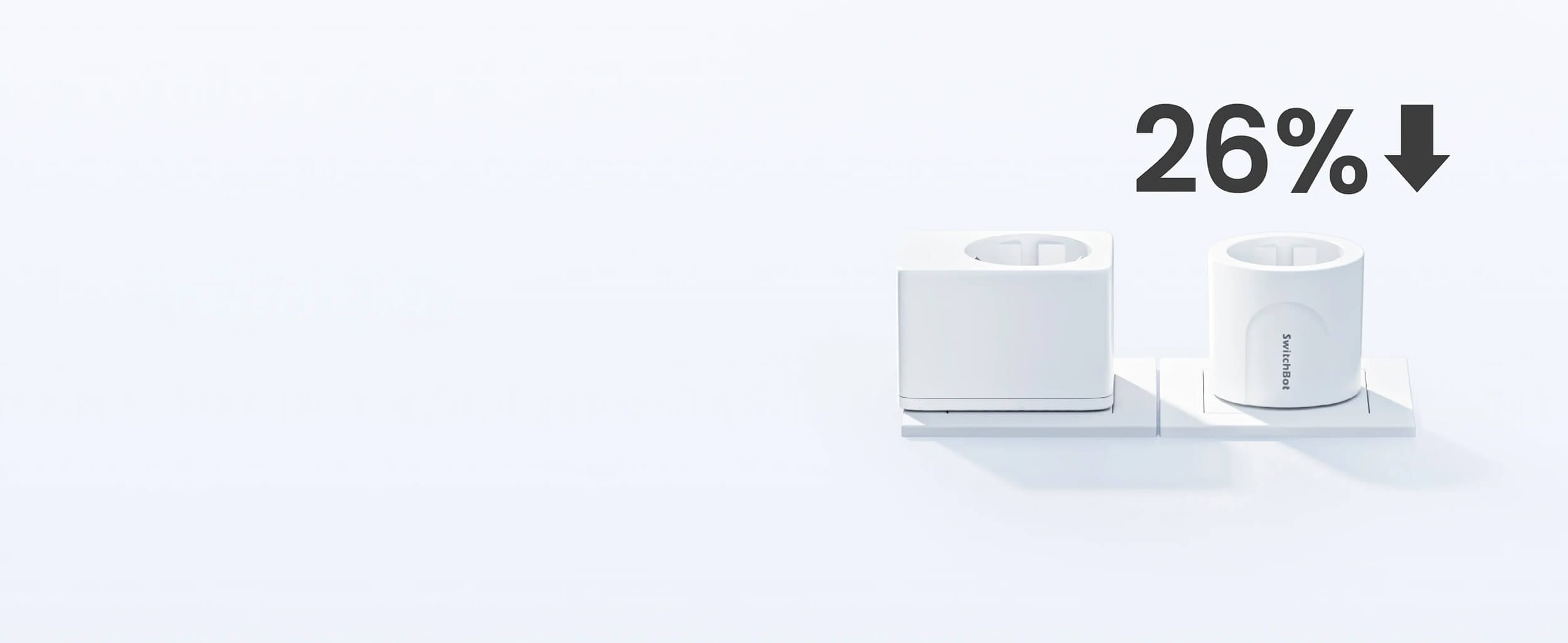 SwitchBot Plug Mini Matter EU Smart Steker Mal i Kompakten