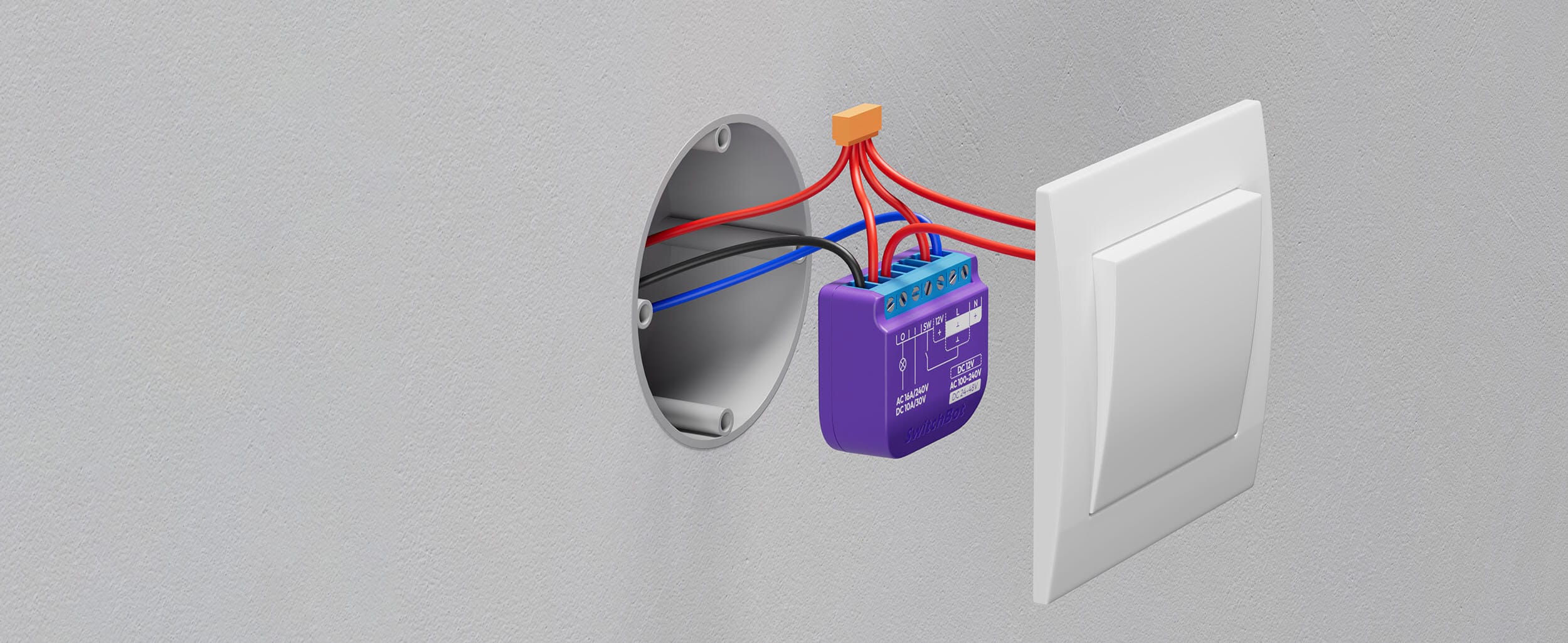 SwitchBot Relay Switch 1 Ednokanalen Prekinuvac Ednostaven za Instalacija