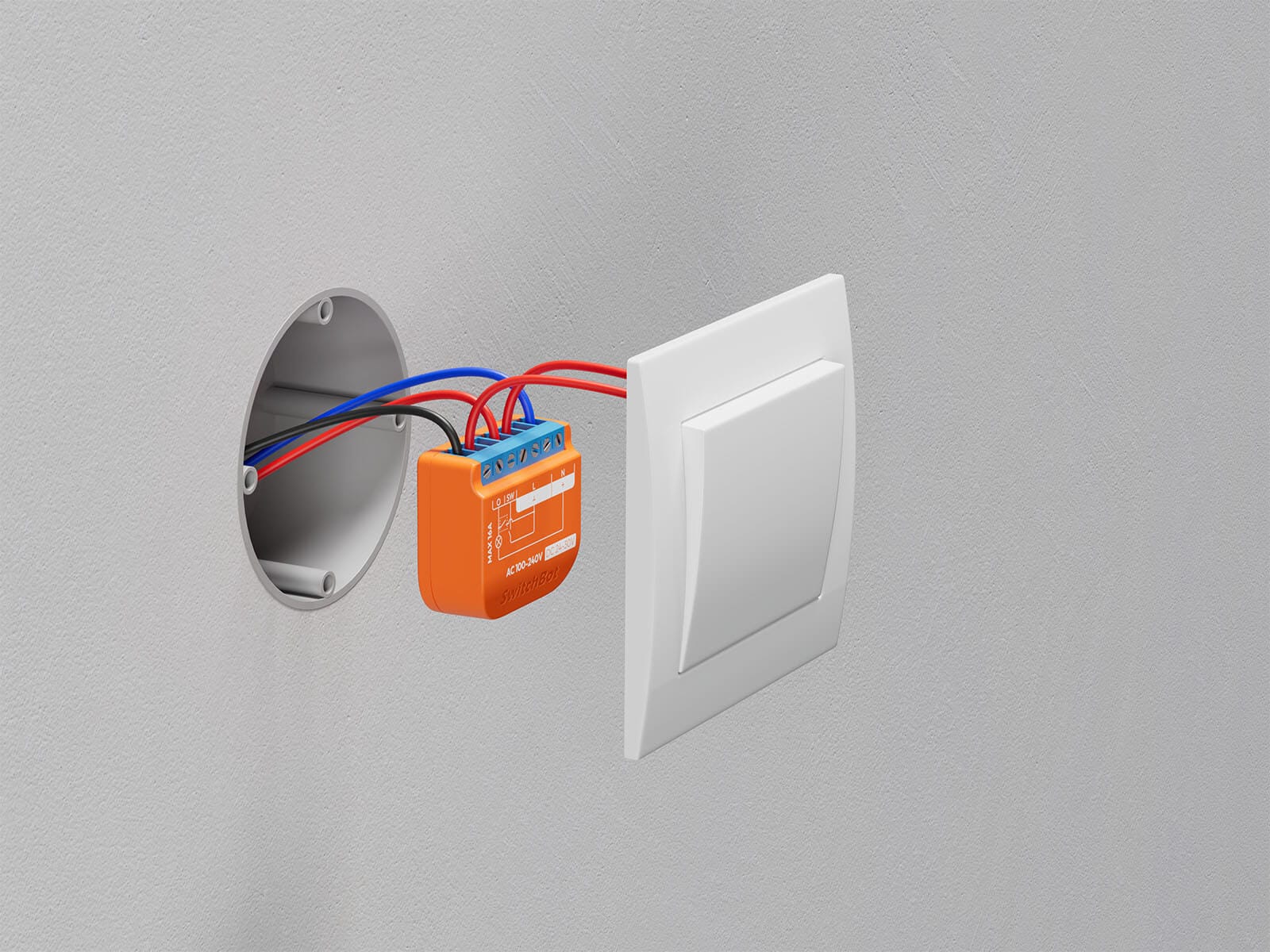 SwitchBot Relay Switch 1PM Ednokanalen Prekinuvac so Merenje Energija Galerija