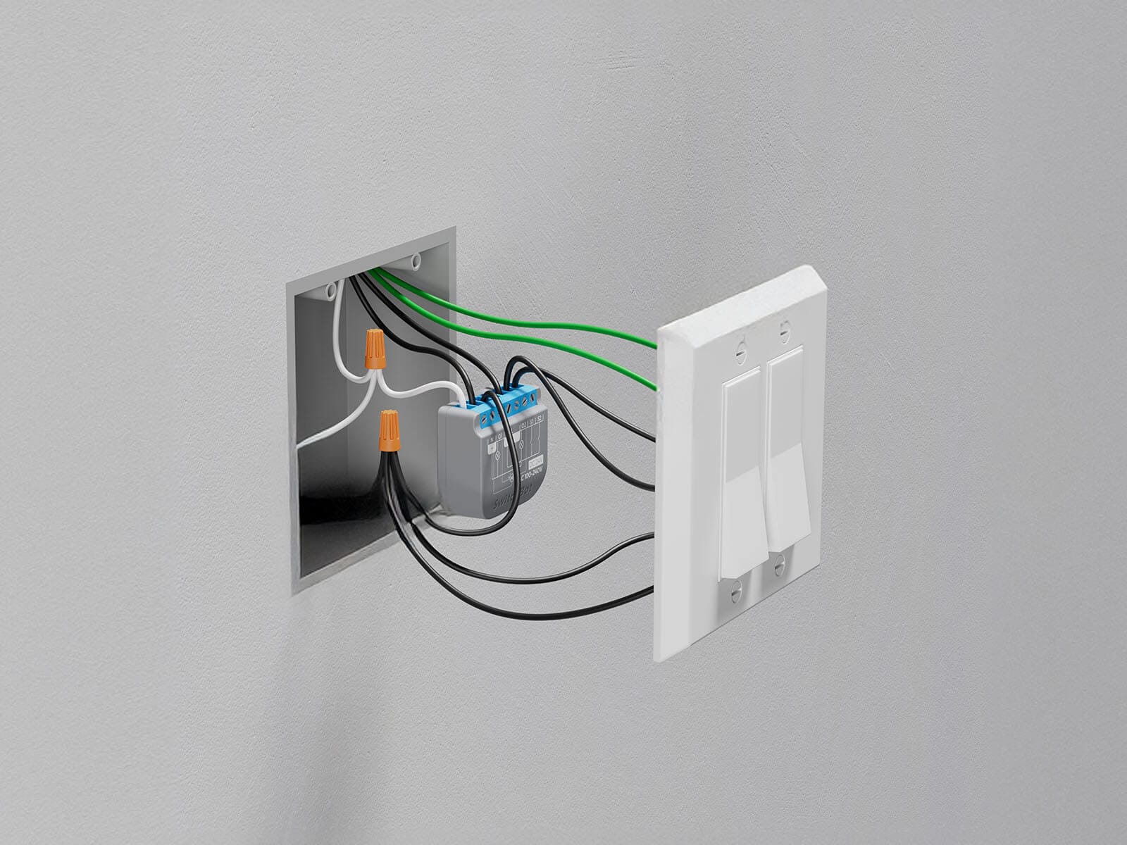 SwitchBot Relay Switch 2PM Dvokanalen Prekinuvac so Merenje Energija Galerija