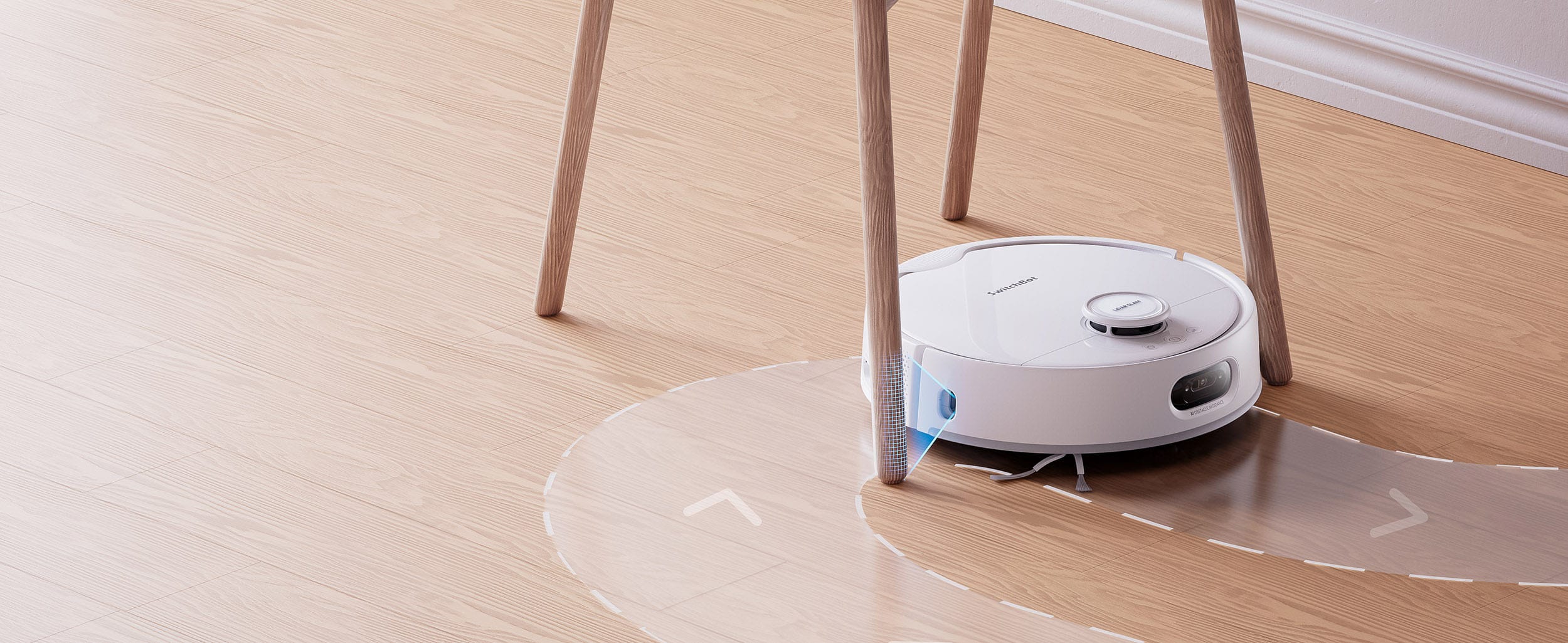SwitchBot S20 Robot Pravosmukalka Se Protnuva okolu noze na stolica