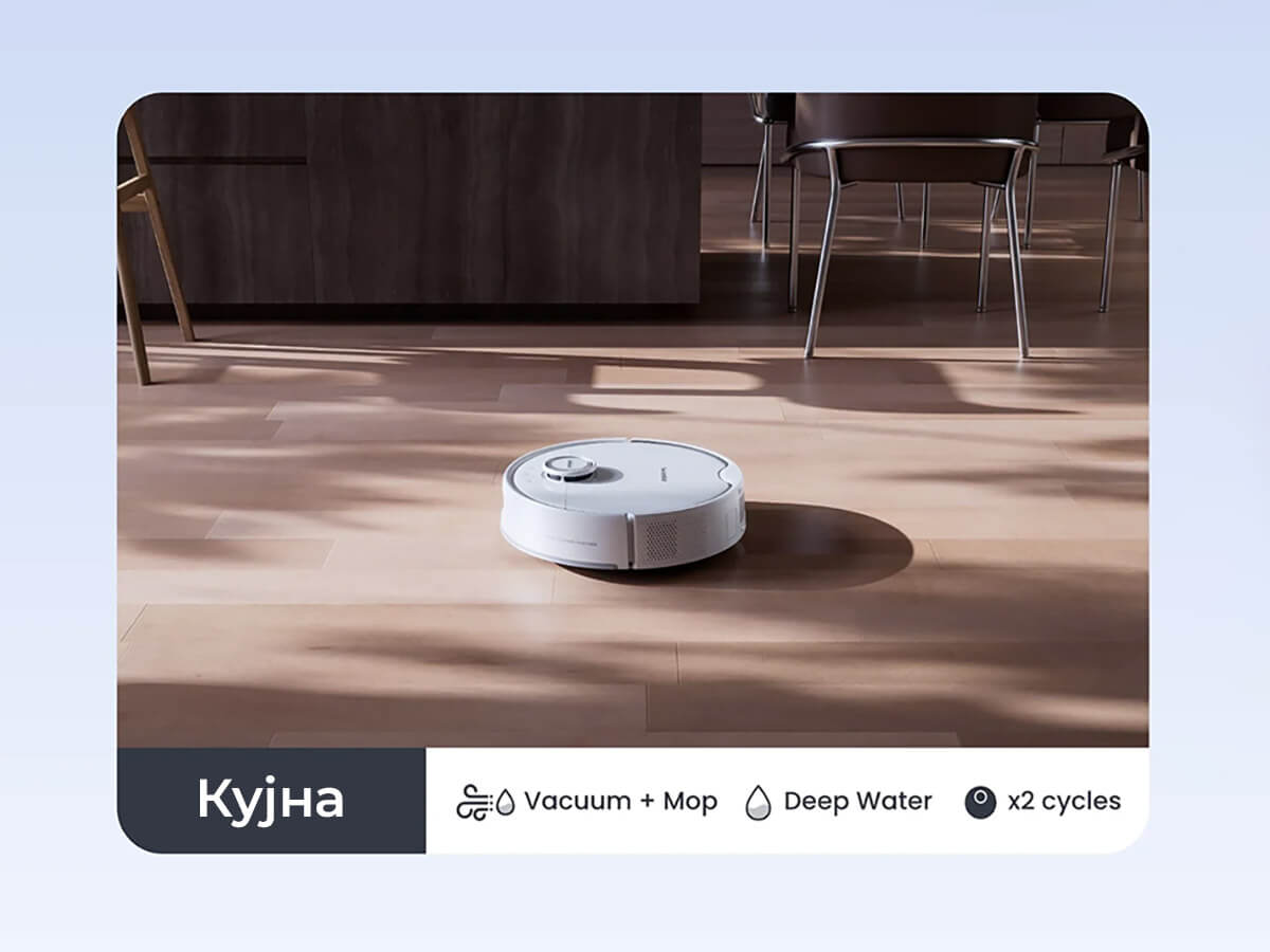 SwitchBot S20 Pravosmukalka individualni zoni na cistenje