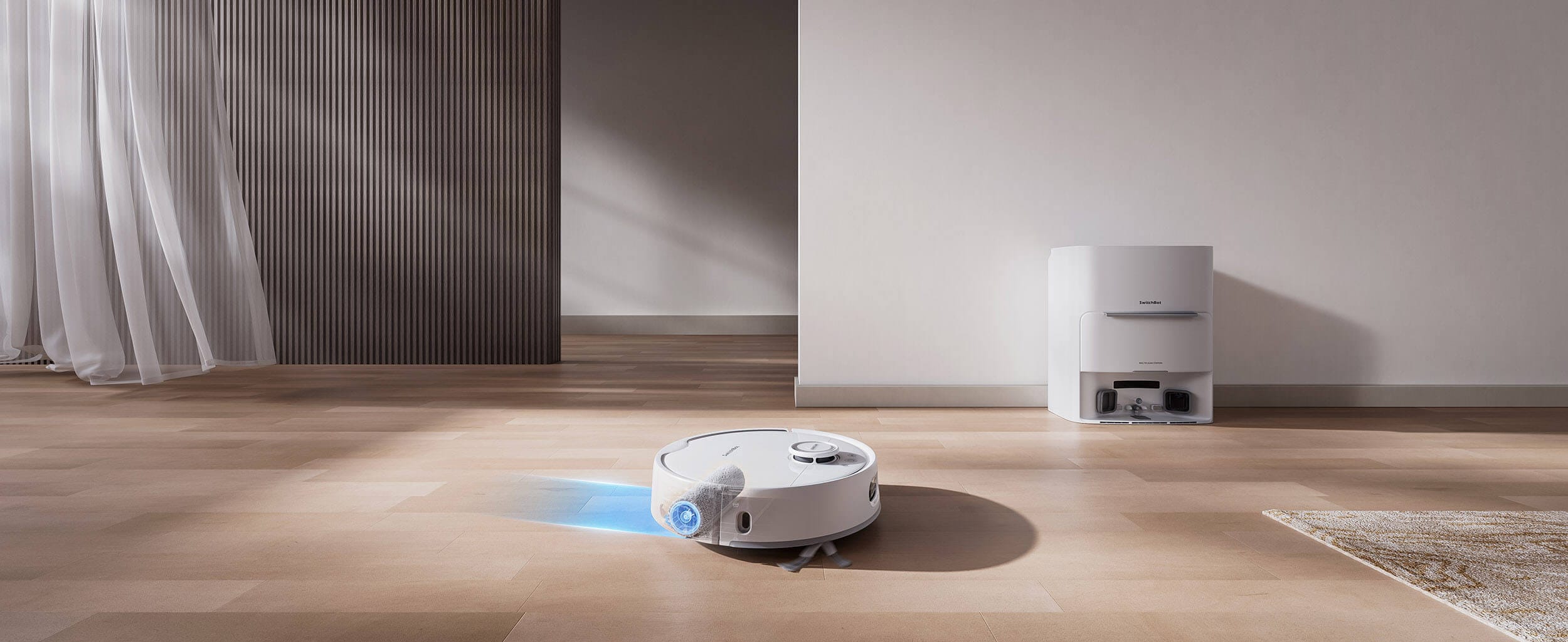 SwitchBot S20 Robot Pravosmukalka so dzoger i stanica