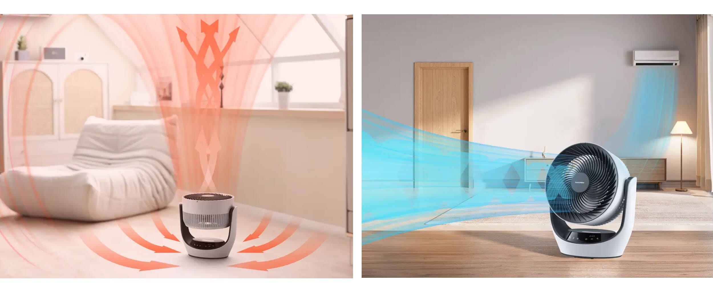 SwitchBot Circulator Fan Smart Ventilator ramnomerna cirkulacija