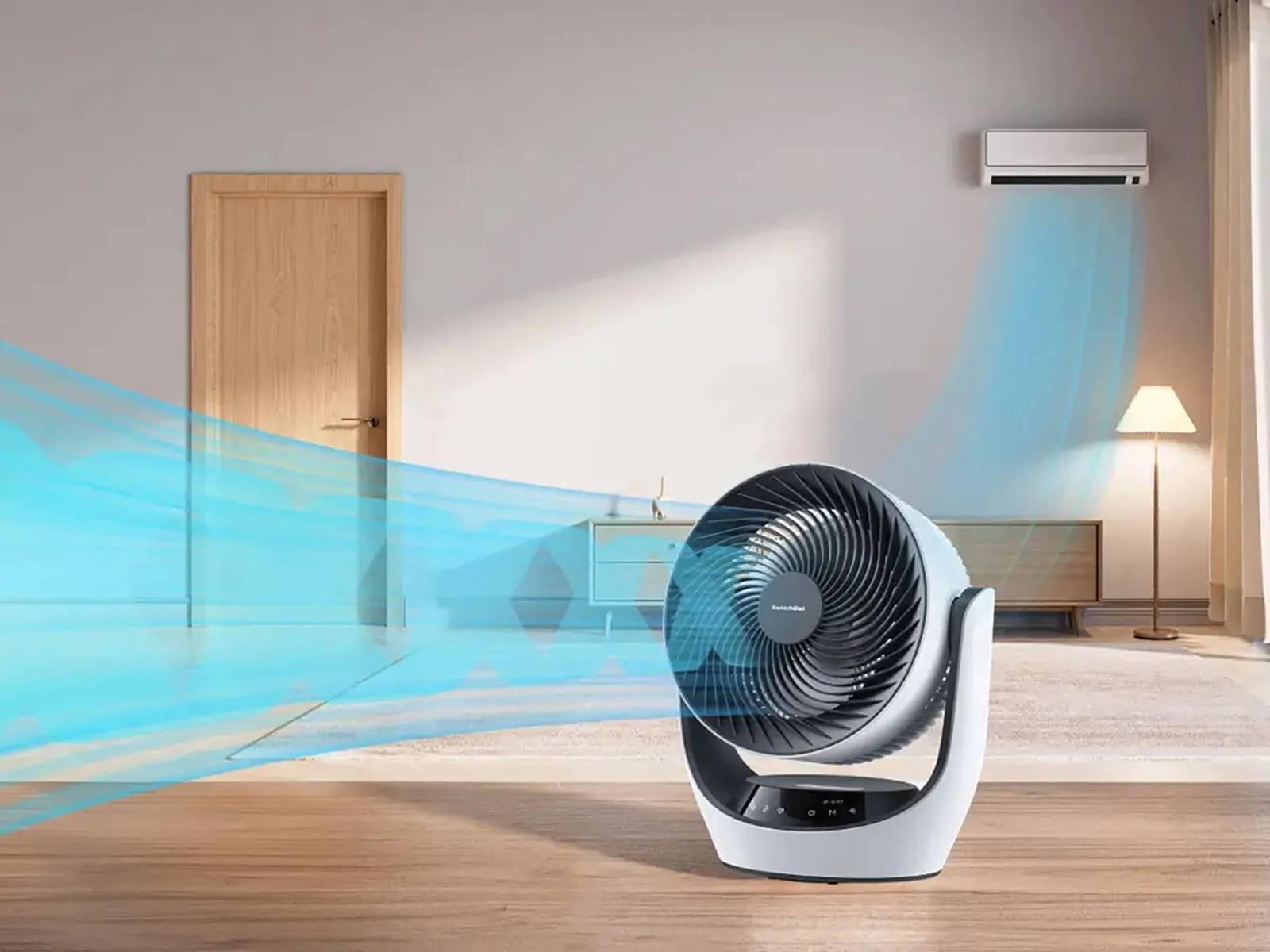 SwitchBot Battery Circulator Fan Smart Ventilator na Baterija Galerija