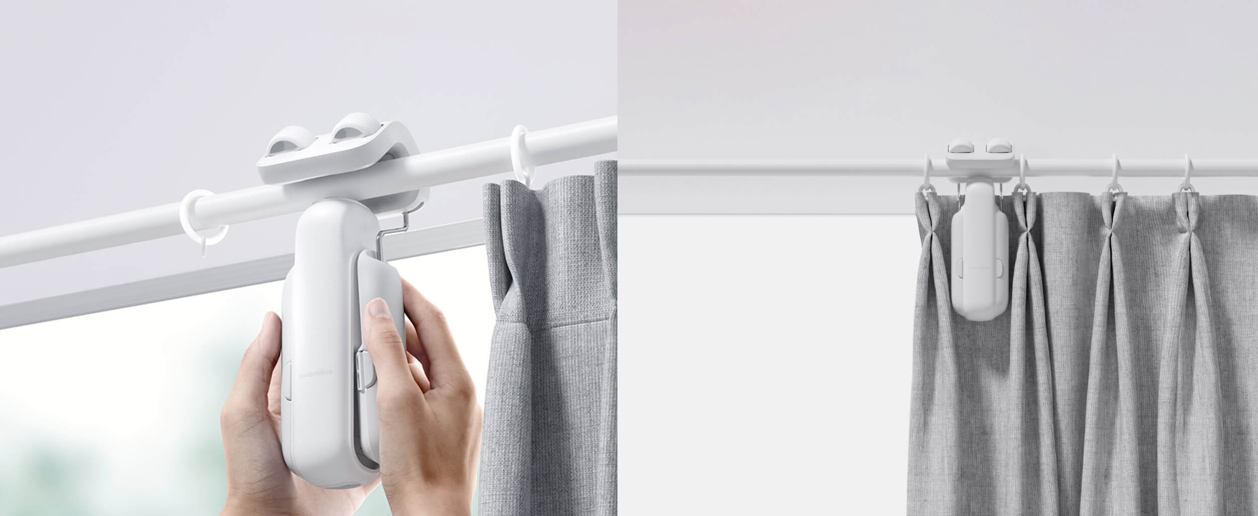 SwitchBot Curtain 3 Kontroler za Zavesi Retrofit Instalacija