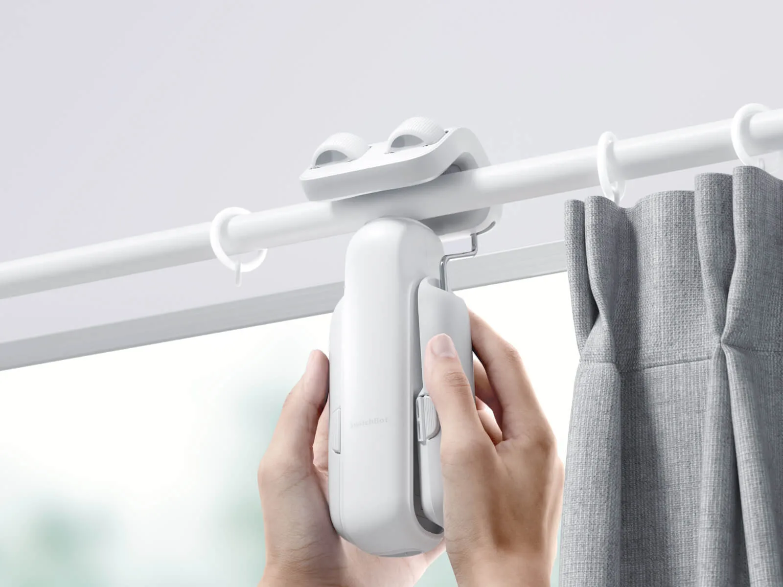 SwitchBot Curtain 3 Rod Kontroler za Zavesi Galerija