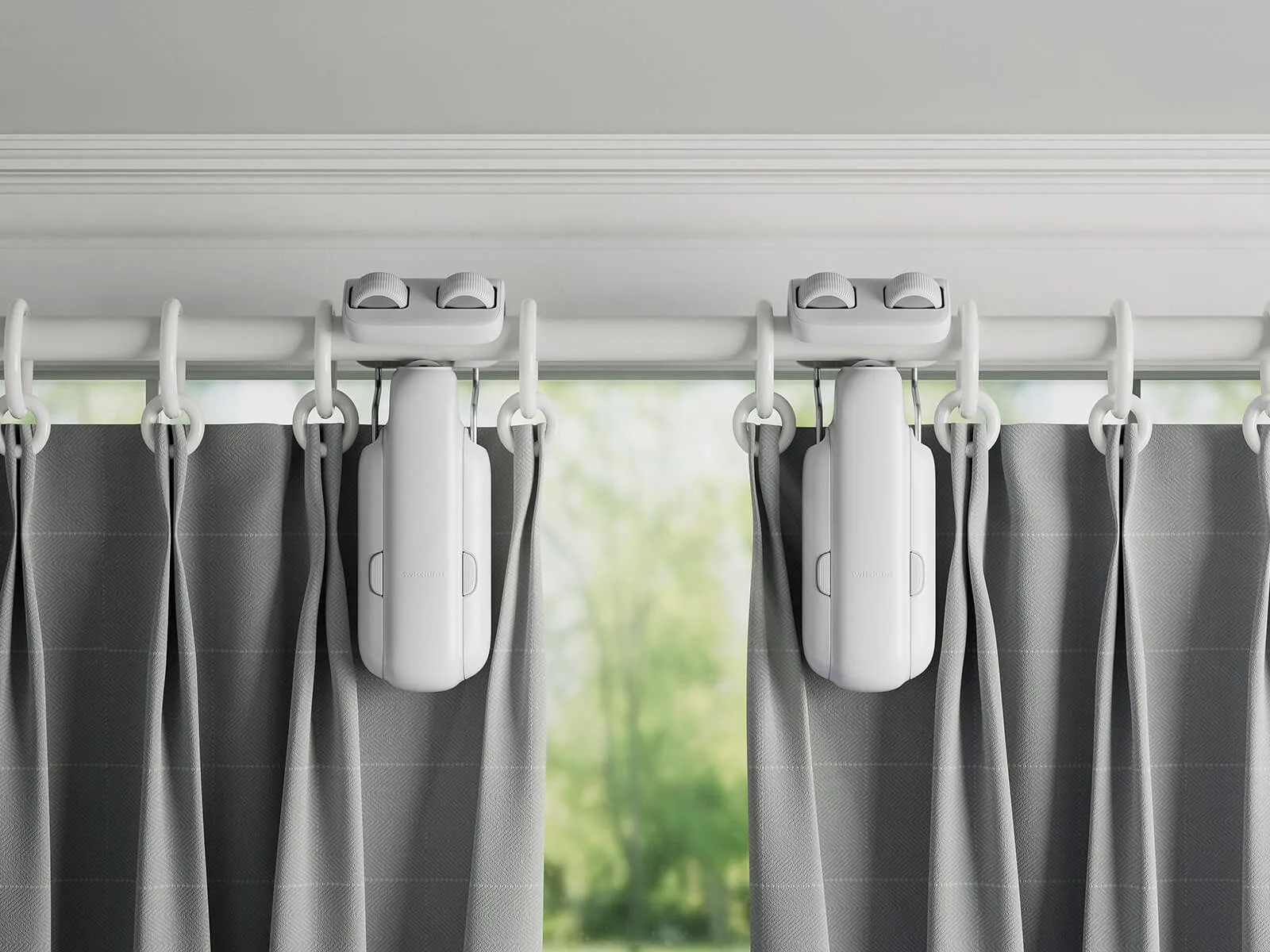 SwitchBot Curtain 3 Rod Kontroler za Zavesi Galerija