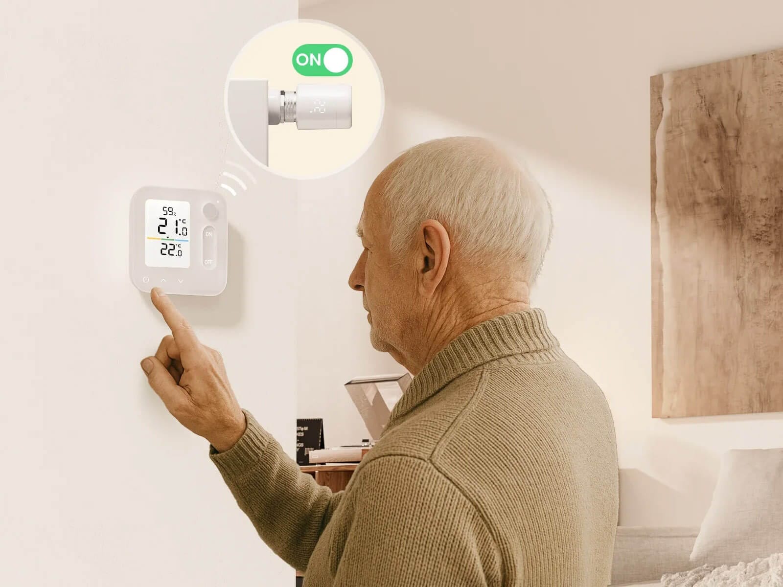SwitchBot Home Climate Panel Galerija