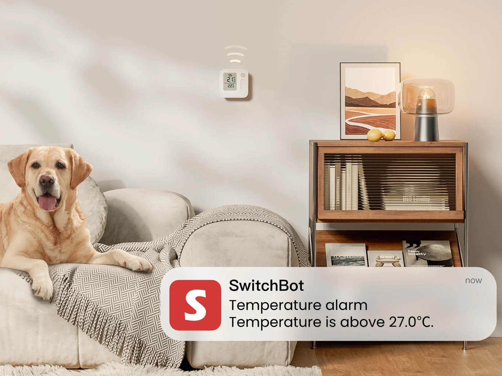 SwitchBot Home Climate Panel Galerija