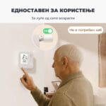 SwitchBot Home Climate Panel Ziden Termostat za Radijatorski Ventili