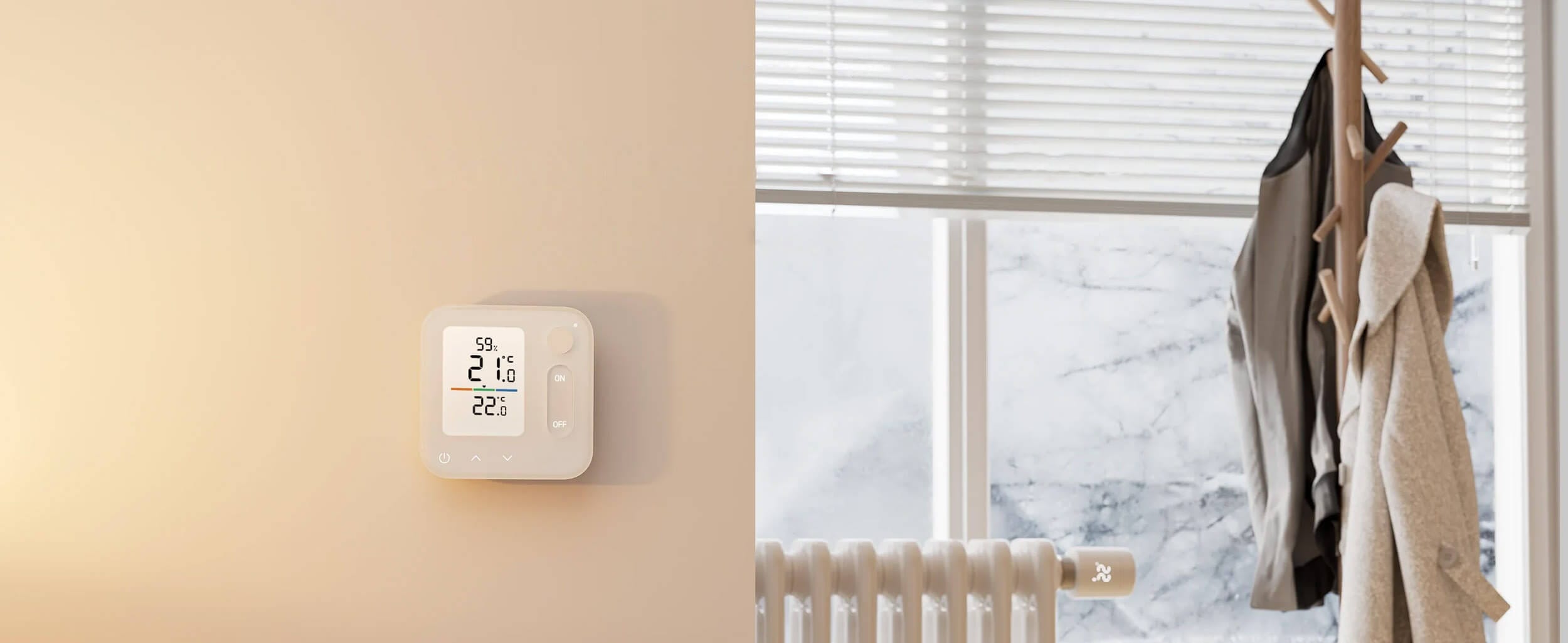 SwitchBot Home Climate Panel Ziden Termostat Baner