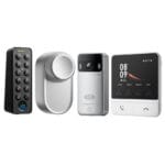 SwitchBot Lock Ultra Touch Video Combo Siva