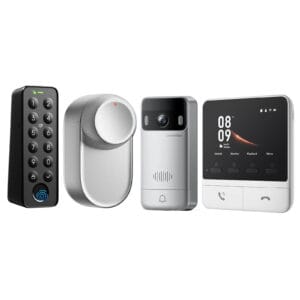 SwitchBot Lock Ultra Touch Video Combo Siva