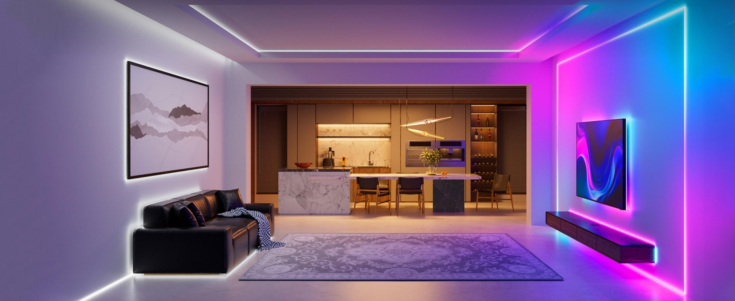 SwitchBot RGBCCT LED Strip Light 3 Smart Lenta Vo Dnevna