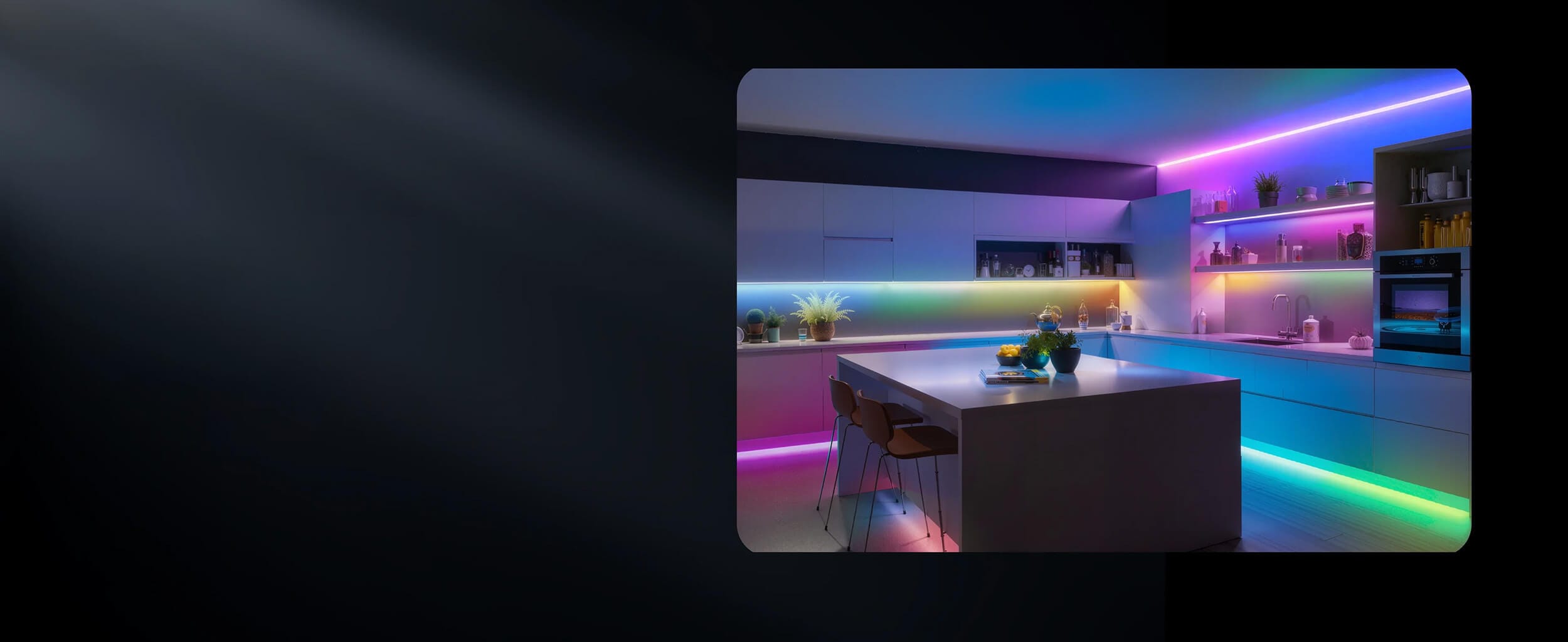 SwitchBot RGBICWW Strip Light Adresibilna Lenta so dinamicni sceni