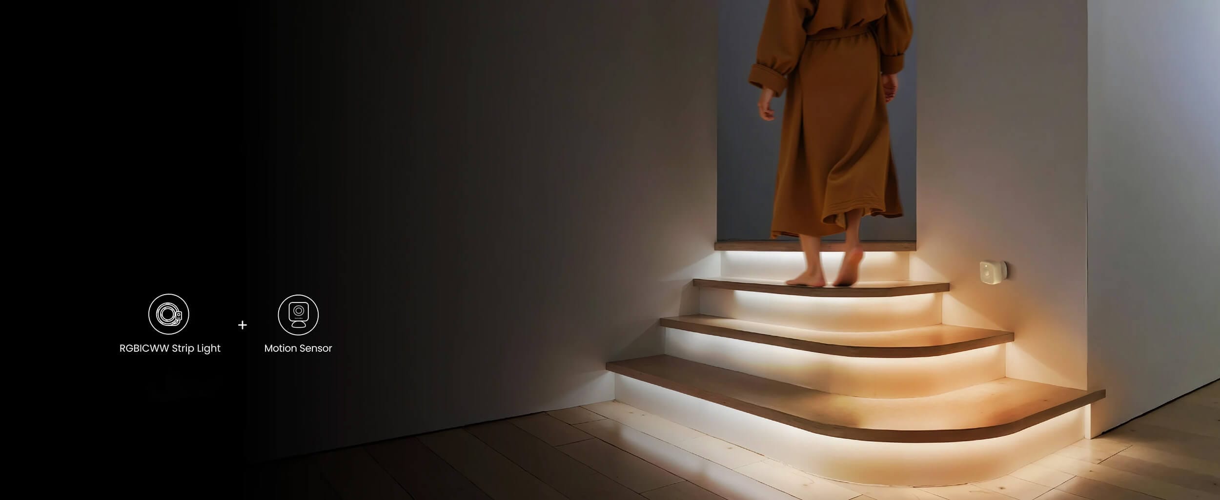 SwitchBot RGBICWW Strip Light Adresibilna Lenta za nokjno osvetluvanje
