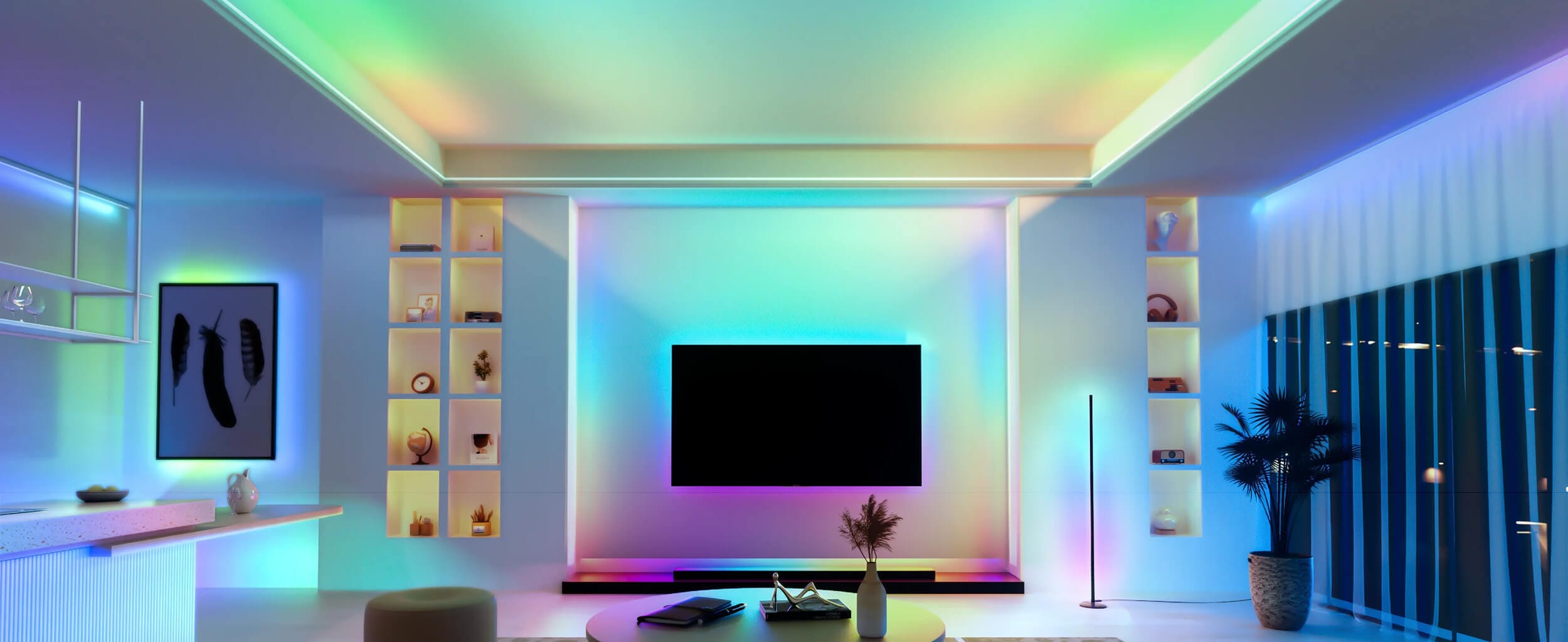 SwitchBot RGBICWW Strip Light Adresibilna Lenta Baner