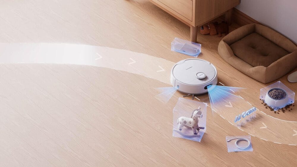 SwitchBot S20 Robot Pravosmukalka so LiDAR i AI Detekcija Baner