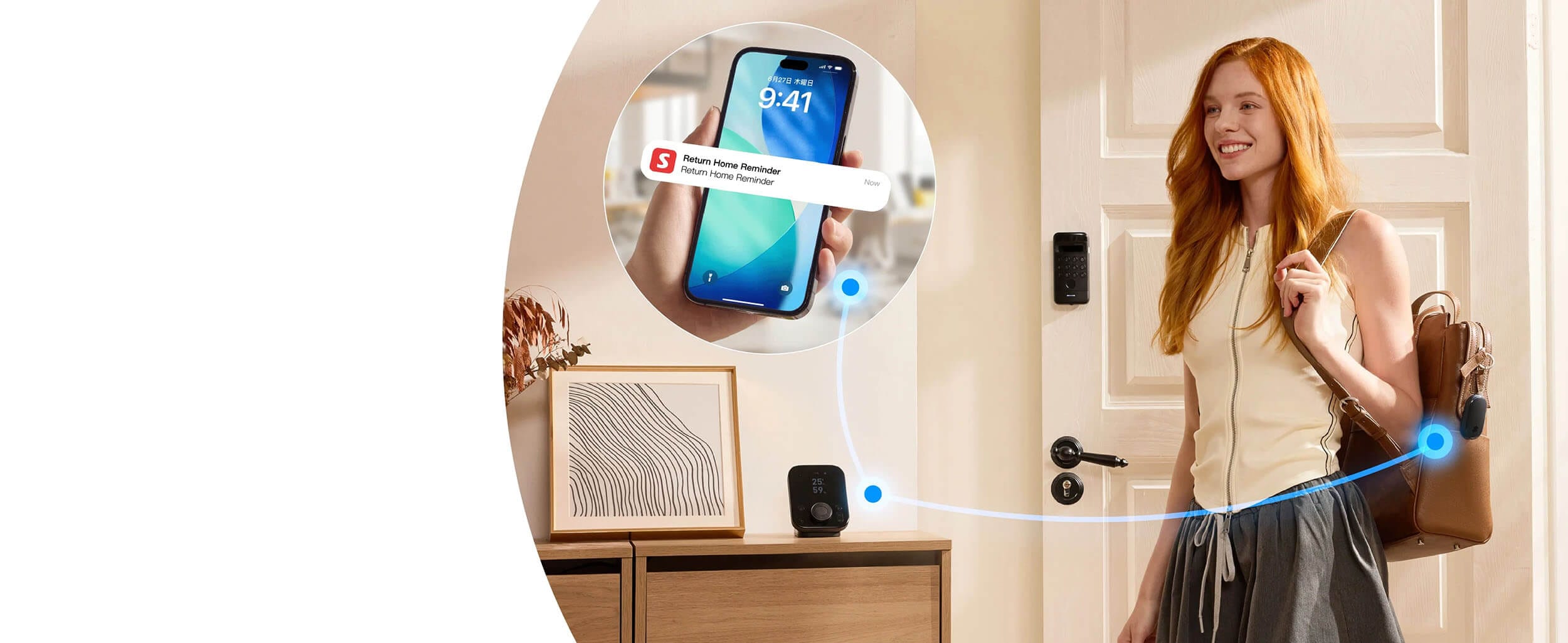 SwitchBot Safety Alarm Tag za smart avtomatizacii
