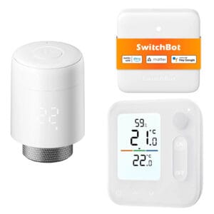 SwitchBot Smart Radiator Termostat and Panel Combo