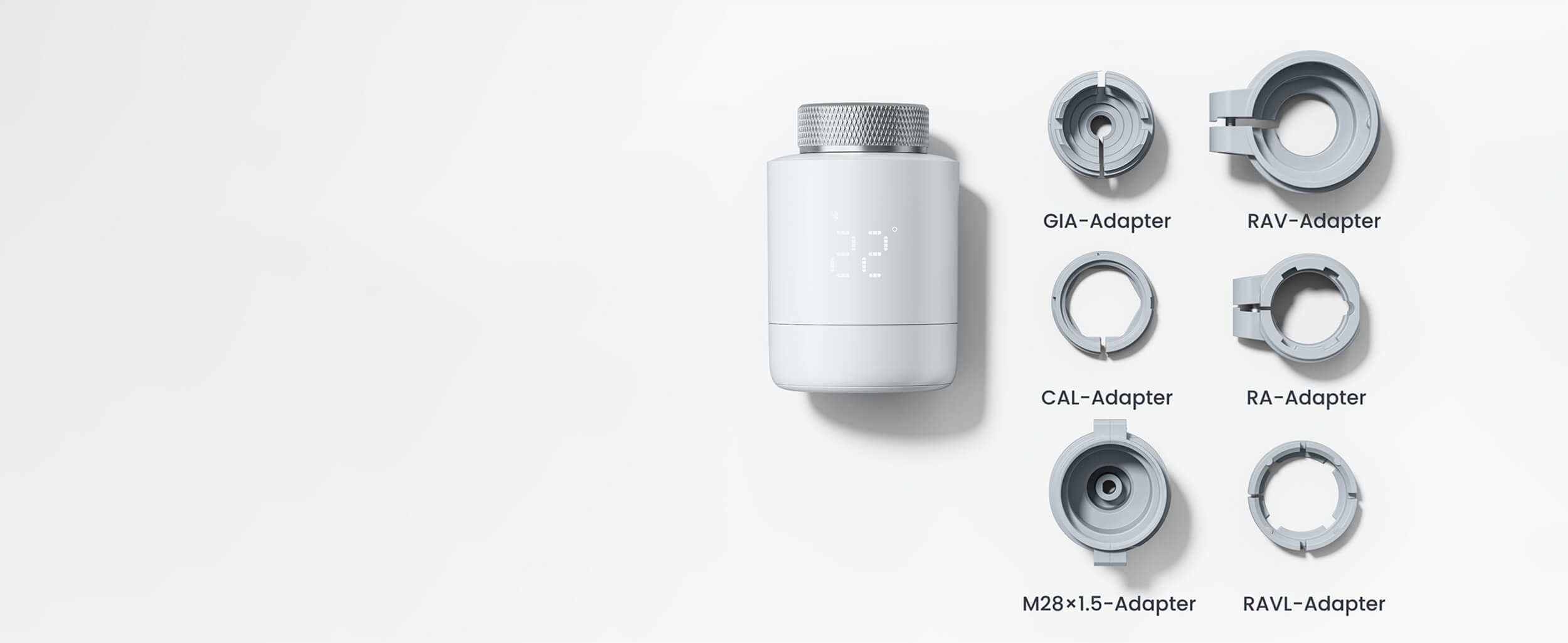 SwitchBot Smart Radiator Thermostat Termoventil Univerzalen