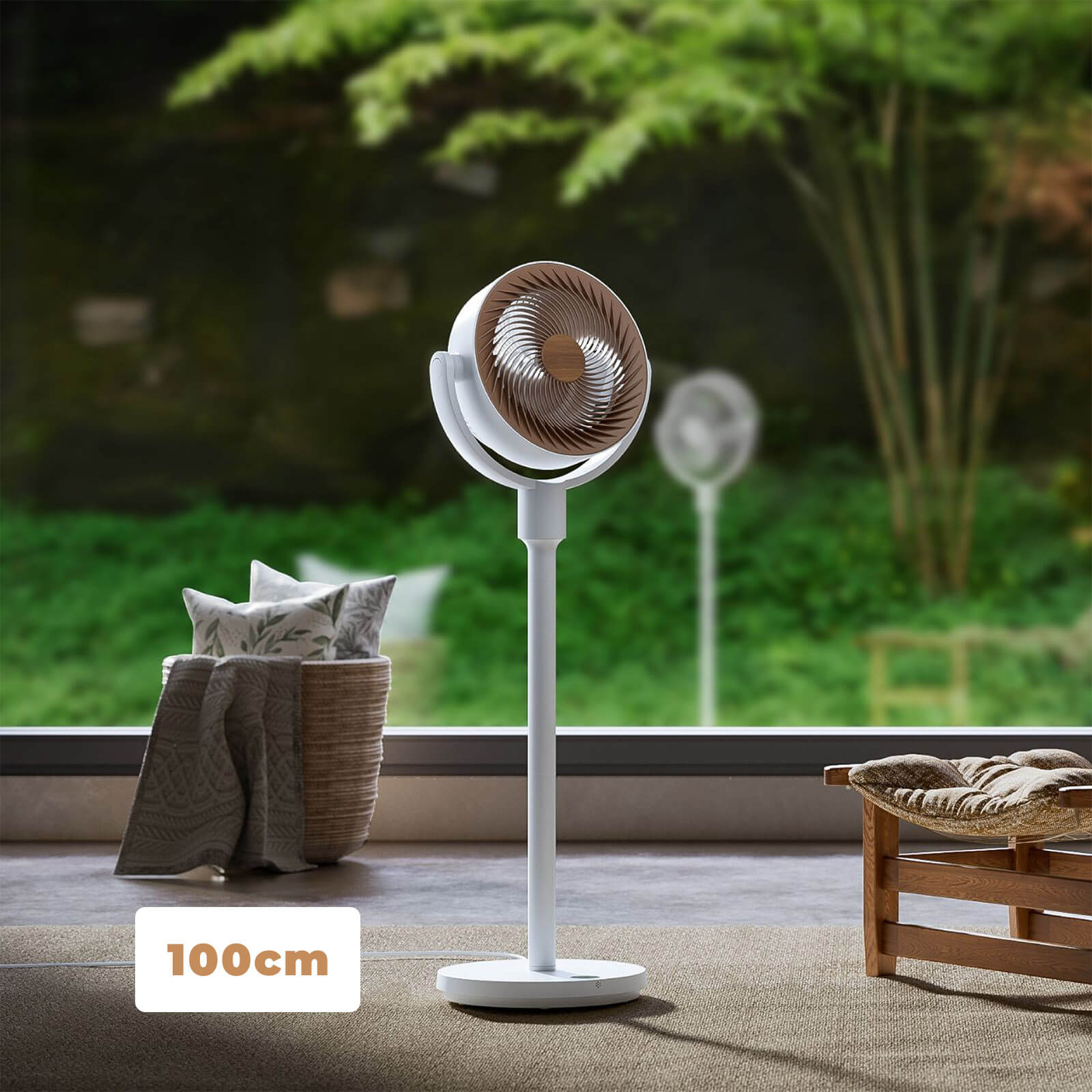 SwitchBot Standing Circulator Fan Smart Ventilator so Baterija - 100